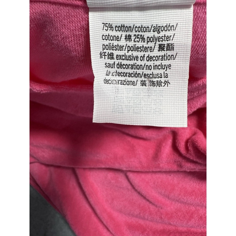 PINK Victoria's Secret Terry Cloth Dress‎ Ruched Sides Bright Pink Size XXL - Picture 7 of 8